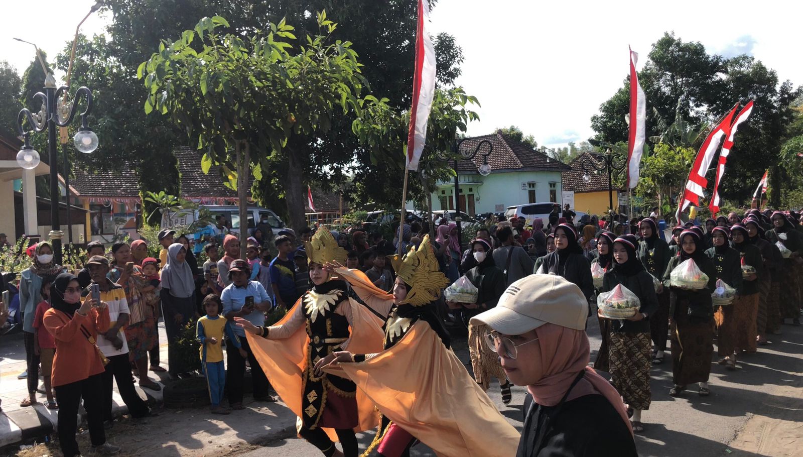 SEMARAK SERANGKAIAN PERAYAAN HUT RI KE 77 DISAMBUT ANTUSIAS TINGGI DARI WARGA DESA